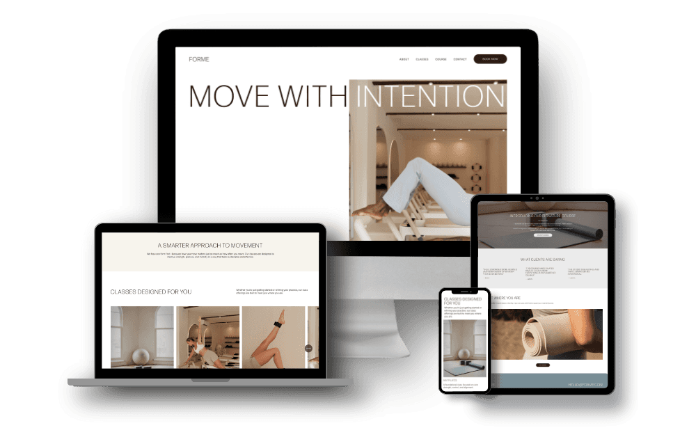 FORME | Premium Squarespace Template